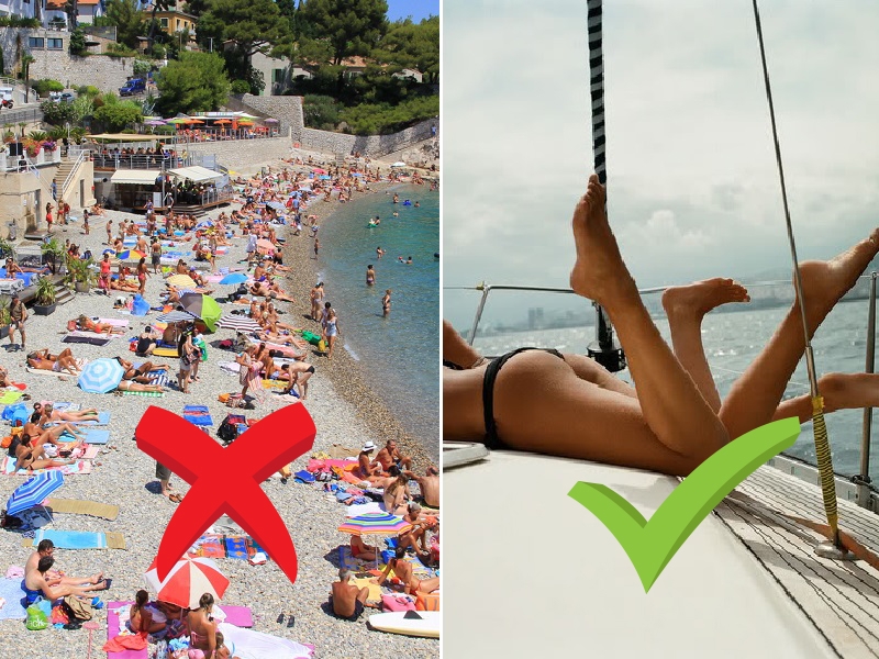 Zakaj izbrati počitnice na jadrnici?